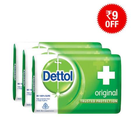 Dettol Germ Protection Soap Original 3x75 Gm